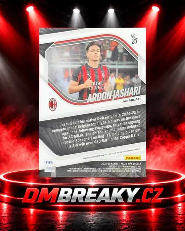 25/26 Panini prizm fifa - Ardon Jashari