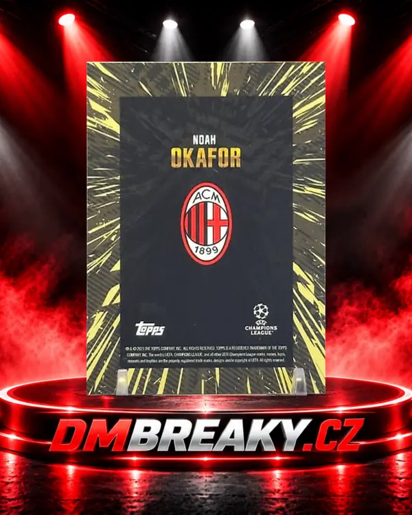 2023 Topps gold uefa - Noah Okafor