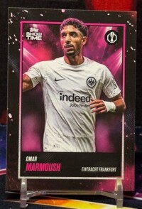 2025 Topps show time - Omar Marmoush