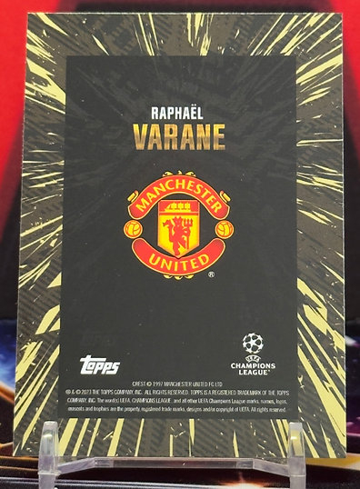 2023-24 Topps Gold uefa - Raphael Varane