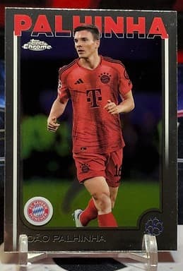 2024–25 Topps Chrome UEFA Club Competitions - Joao Palhinha