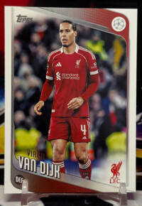 25/26 Topps uefa club competitions - Virgil Van Dijk