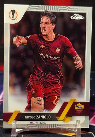 22/23 Topps Chrome UEFA- Nicolo Zaniolo