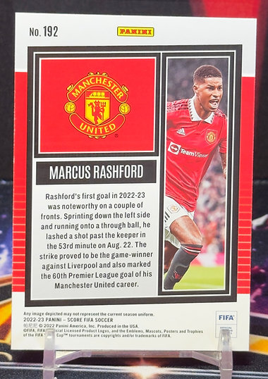 2022 - 2023 Panini score fifa - Marcus Rashford