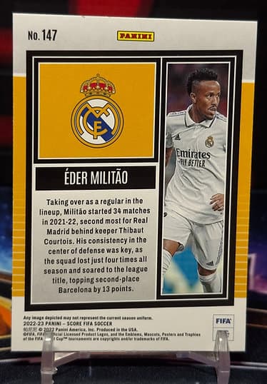 22/23 Panini score fifa soccer - Éder Militao