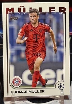 2025/26 Topps UEFA Club Competitions - Thomas Muller