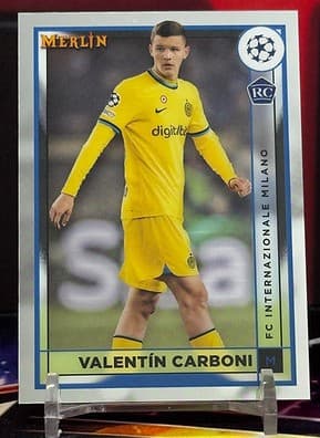 2022 - 2023 Topps Merlin UEFA Club Competitions - Valentín Carboni