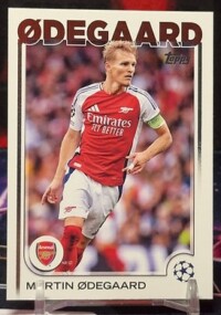 24/25 Topps uefa club competitions - Martin Odegaard