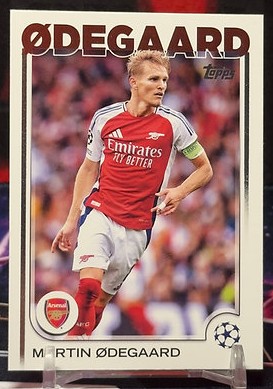 24/25 Topps uefa club competitions - Martin Odegaard