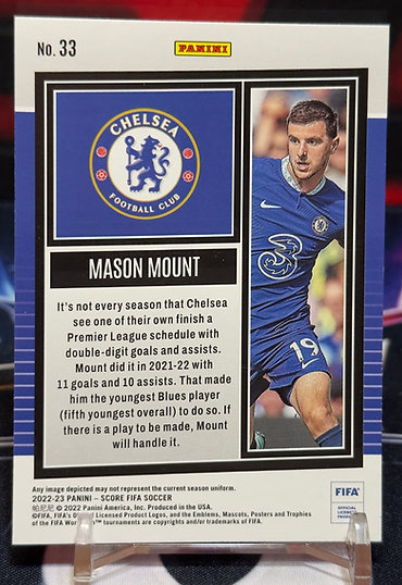 2022-2023 Panini score fifa soccer - Mason Mount