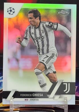 2022-2023 Topps Chrome UEFA Club Competitions - Federico Chiesa