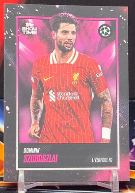 2025 Topps show time - Dominik Szoboszlai