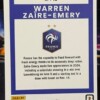 25/26 Panini donruss road to fifa world cup - Warren Zaire Emery