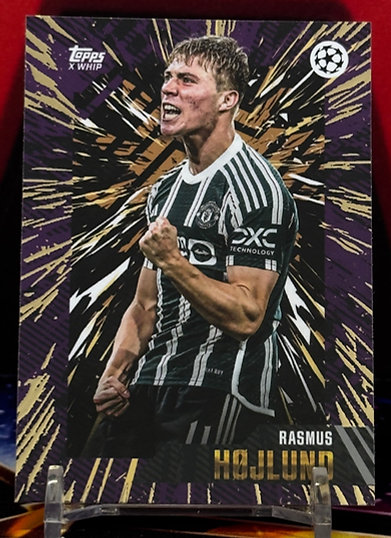 2023-24 Topps Gold UEFA - Rasmus Hojlund