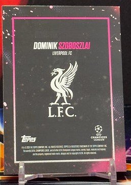 2025 Topps show time - Dominik Szoboszlai
