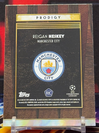 2025 Topps deco uefa - Reigan Heskey