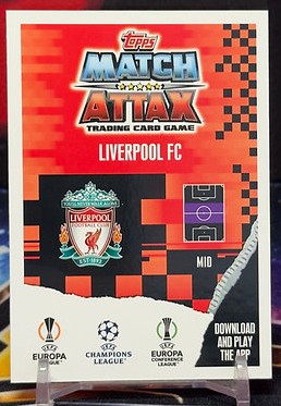 24/25 Topps Match Attax UEFA Club Competitions - Steven Gerrard