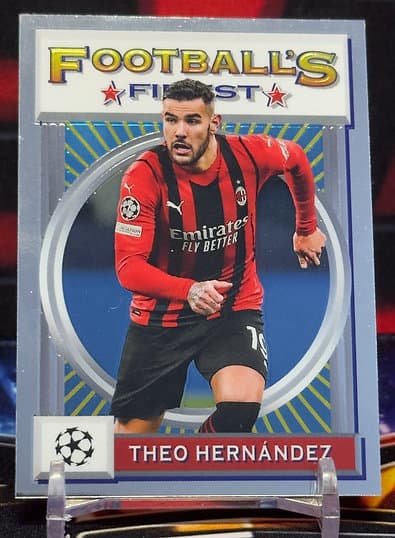 22/23 Topps Finest uefa – Theo Hernández