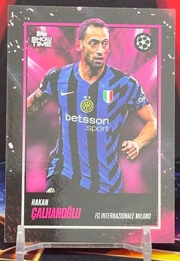 2025 Topps show time - Hakan Çalhanoğlu