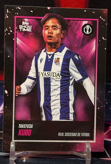 2025 Topps show time - Takefusa Kubo