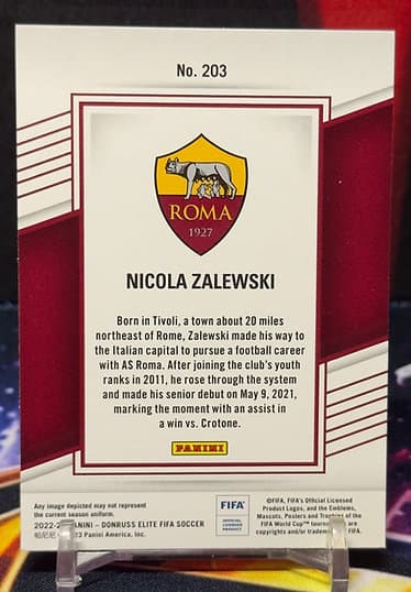 22/23 Panini Donruss Elite - Nicola Zalewski