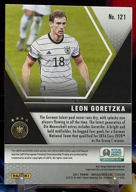 2021 Panini mosaic uefa euro - Leon Goretzka