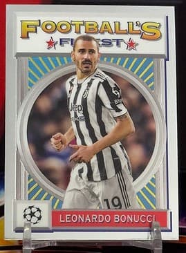 2022 Topps Football's Finest UEFA Champions League - Leonardo Bonucci