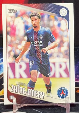 2025-2026 Topps uefa club competitions -Warren Zaire Emery