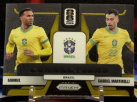 Panini Prizm FIFA World Cup 2026 - Gabriel & Gabriel Martinelli