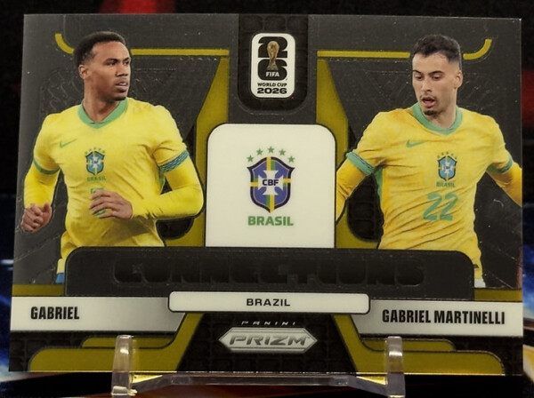 Panini Prizm FIFA World Cup 2026 - Gabriel & Gabriel Martinelli