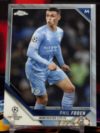 21/22 Topps Chrome UEFA - Phil Foden