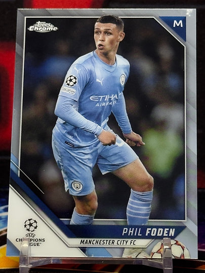 21/22 Topps Chrome UEFA - Phil Foden