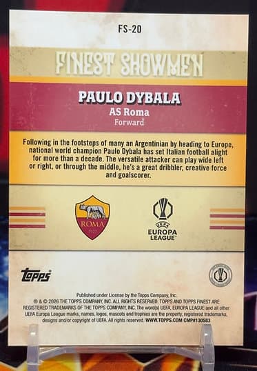 71a6fa_3ffbc7b18dad4b62b594c884d4857ee3~mv2 25/26 Topps Finest UEFA - Paulo Dybala
