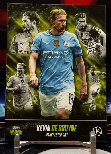 2025 Topps show time - Kevin de Bruyne
