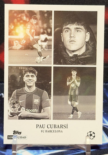 25/26 Topps Simplicidad UEFA - Pau Cubarsí