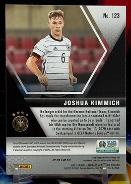 2021 Panini mosaic uefa euro - Joshua Kimmich