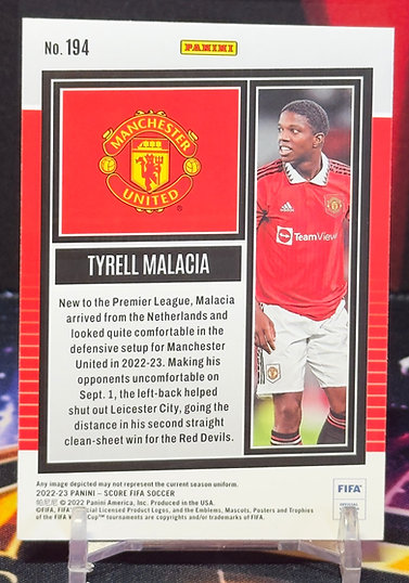 2022 - 2023 Panini score fifa - Tyrell Malacia