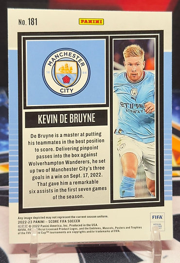 22/23 Panini score fifa - Kevin De Bruyne