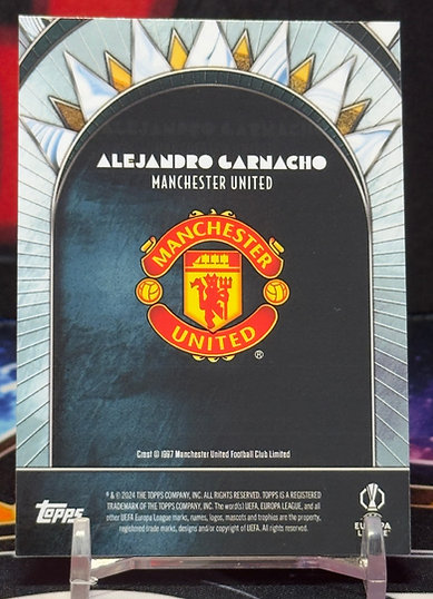 2024 Topps deco uefa club competitions - Alejandro Garnacho