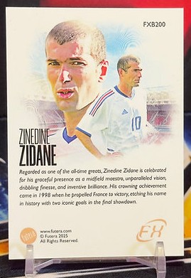 24/25 Futera World Football FX - Zinedine Zidane
