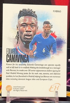24/25 Futera World Football FX - Eduardo Camavinga