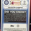 2022 - 2023 Topps Merlin UEFA Club Competitions - Valentín Carboni