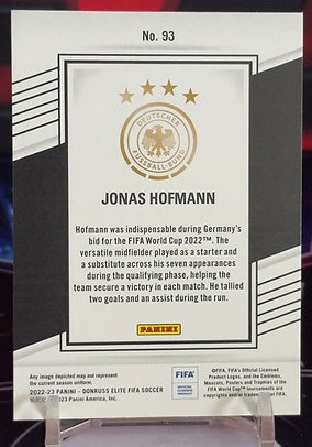 22/23 Panini donruss elite - Jonas Hofmann