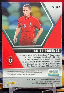 Panini Mosaic UEFA EURO 2020 - Daniel Podence