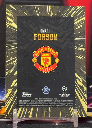 2023-24 Topps Gold UEFA Club - Omari Forson