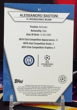 2023-24 Topps Superstars UEFA Club - Alessandro Bastoni