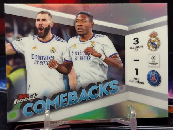 2023 Topps Finest road to uefa - comeback