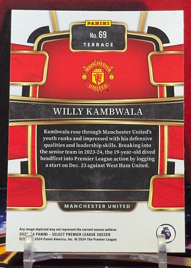 2023 - 2024 Panini select premier league - Willy Kambwala