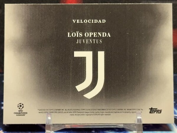 25/26 Topps Simplicidad UEFA - Lois Openda