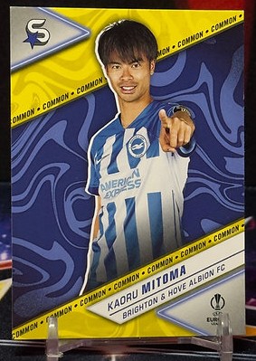 23/24 Topps Superstars UEFA Club Competitions - Kaoru Mitoma